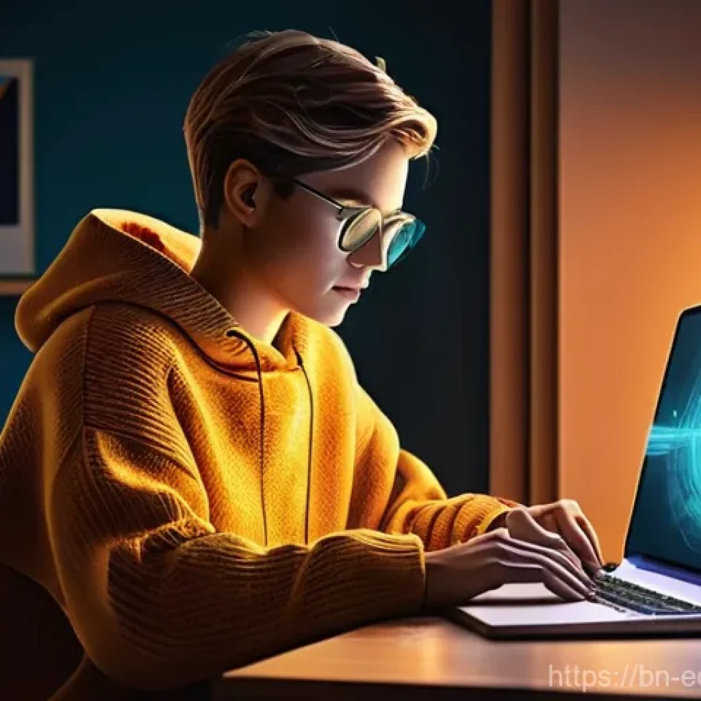 연합학습을 위한 데이터 수집 방법 - **Prompt 1: Secure Digital Life**
"A bright, modern digital illustration of a young adult (gende...