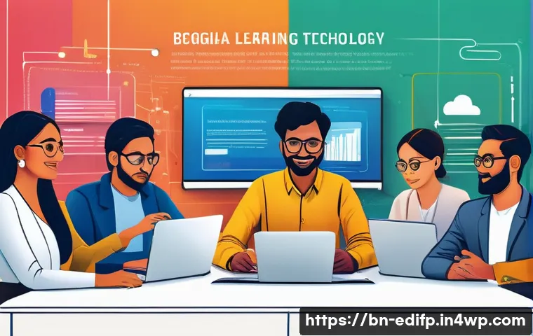 연합학습 구현을 위한 코드 샘플 및 튜토리얼 - A detailed illustration of a diverse group of Bengali professionals collaborating on federated learn...